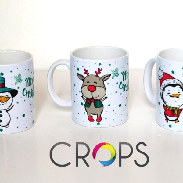 Seal on porcelain cups