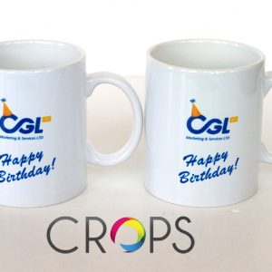 Seal on porcelain cups