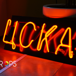 Making a neon sign
