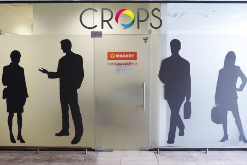 Fitted windows with foil