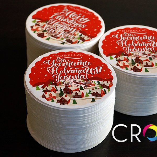 Cardboard pads for cups