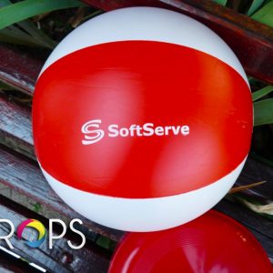 Print on advertising balls