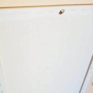 Large-format printing on canvas