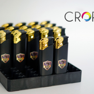Printing of promotional lighters