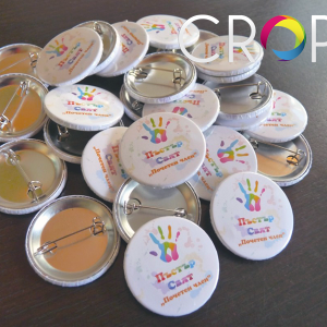 Production of badges