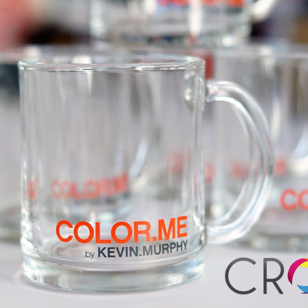 Printing on glass cups