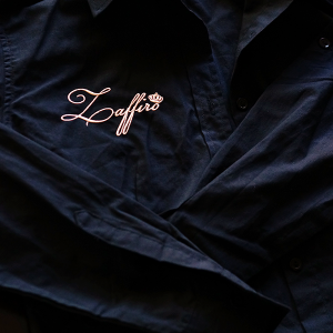 Embroidered logos, advertising agency