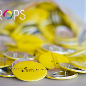 Personalised Round Badges, advertising agency