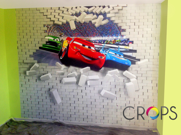 3D Wallpaper for Walls, advertising agency