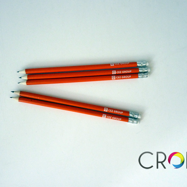 Branded pencils, advertising agency