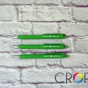 Branded pens, advertising agency