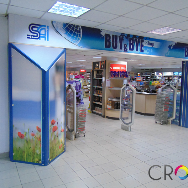 Printing and assembly of flatness and stickers, advertising agency