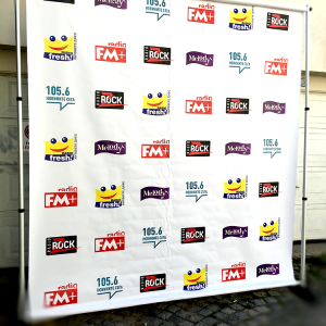 Wall of fame for Radio FM, advertising agency