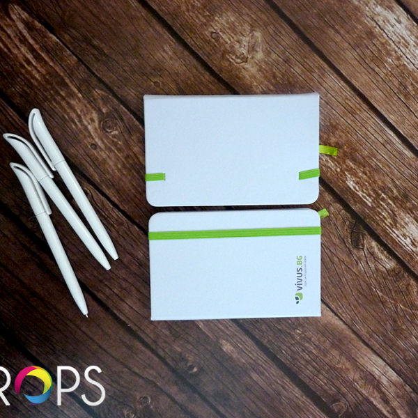 Promotional notebooks, advertising agency