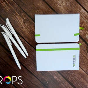 Promotional notebooks, advertising agency