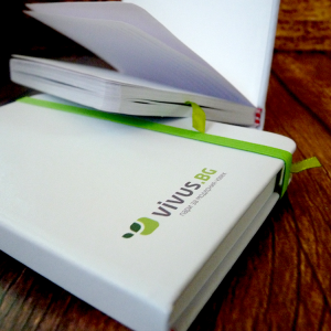 Promotional notebooks, advertising agency