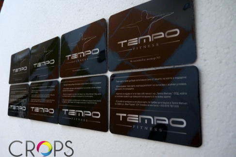 Fitness cards, advertising agency