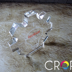 Plaques for Isobar, advertising agency