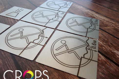 Swimming pool signs, advertising agency