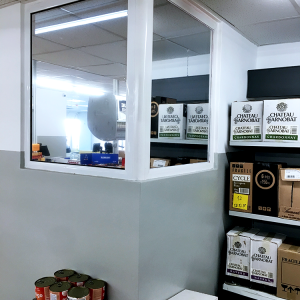 Mirror reflective foil, advertising agency