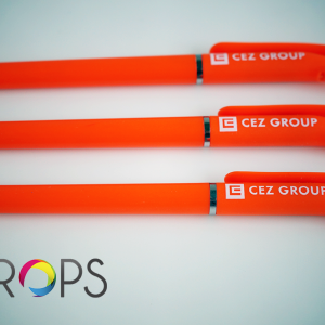 Orange pens, advertising agency